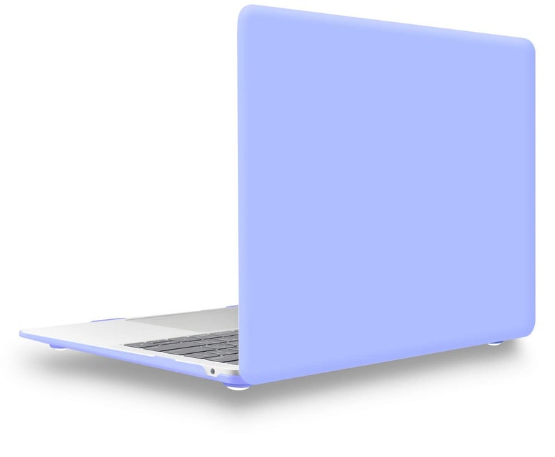 UESWILL 2022 2021 غلاف ماك بوك إير 13 بوصة A2337 M1 A2179 A1932، غلاف صلب متوافق مع ماك بوك إير 13 بوصة مع شاشة ريتينا وTouch ID (2018-2022)، أزرق هادئ - Image 1